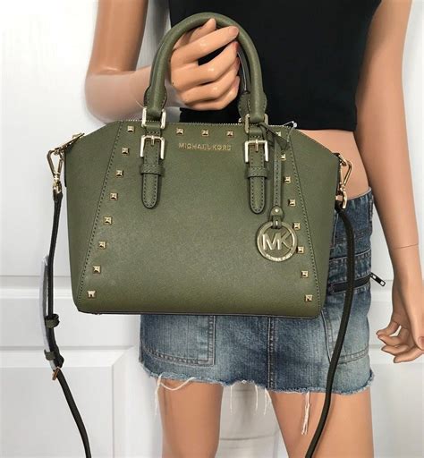 michael kors olive purse